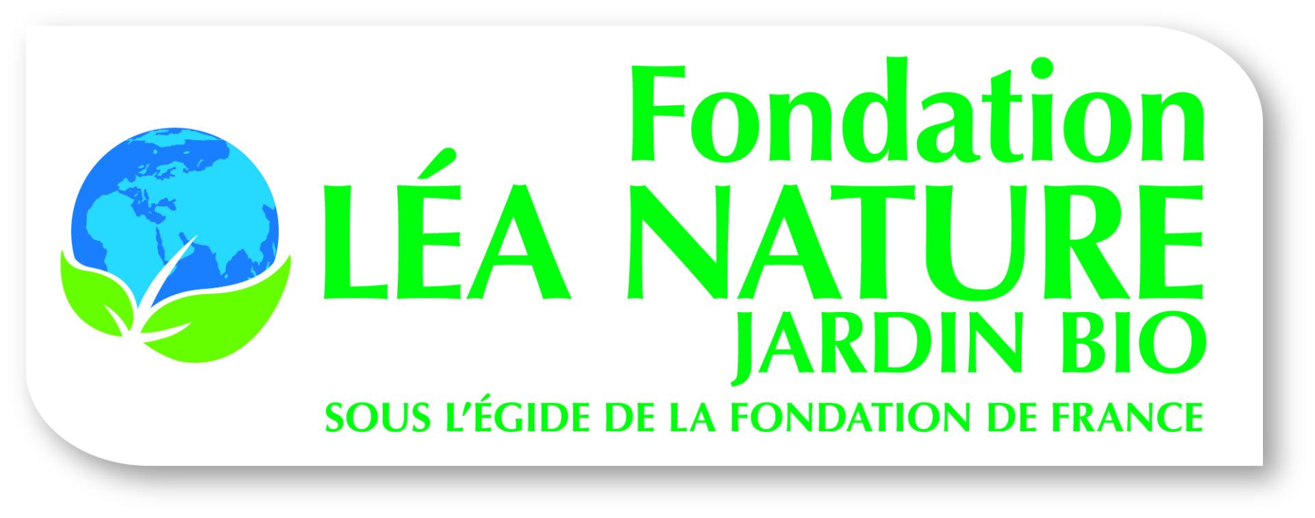 Logo fondation le a nature utilisation impression cmjn